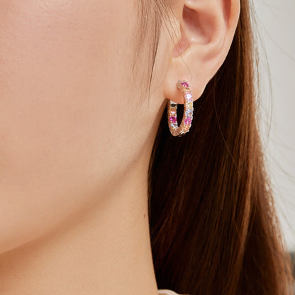 [Rosla]Unique Round Cut Daily Earrings