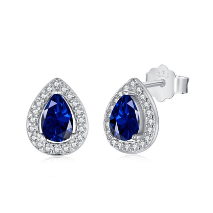 [Rosla]Luxurious Water Drop Shape Earrings