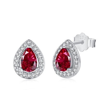 [Rosla]Luxurious Water Drop Shape Earrings