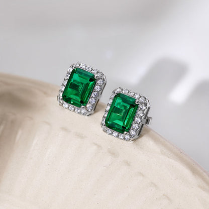 [Rosla]Luxurious Dainty Emerald Cut Banquet Earrings