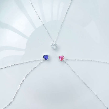 [Rosla]Ornate Heart Shape Necklace