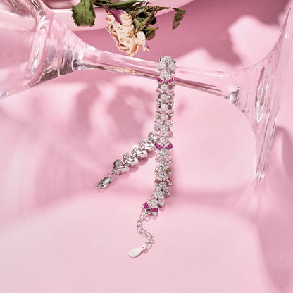 [Rosla]Dainty Exquisite Flower Shape Daily Bracelet