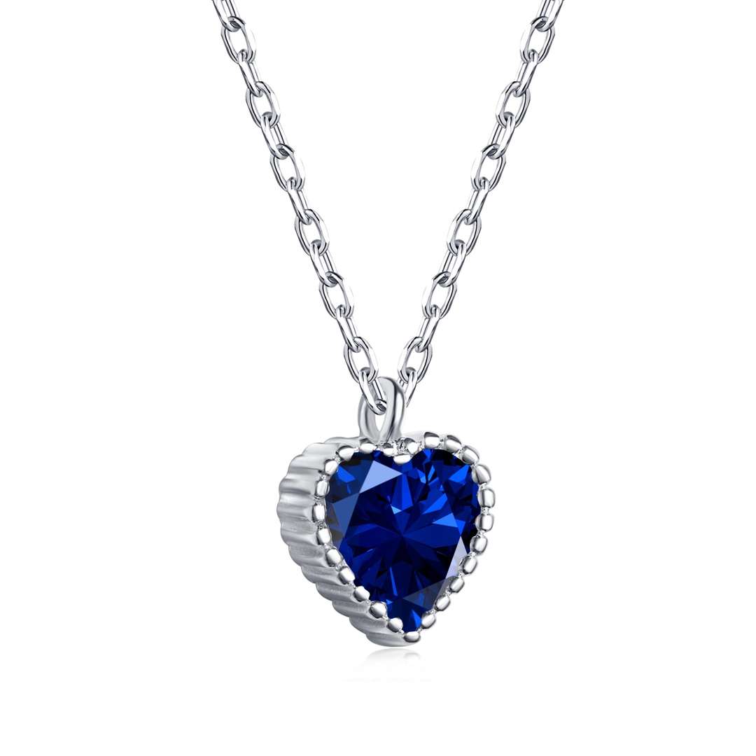 [Rosla]Ornate Heart Shape Necklace