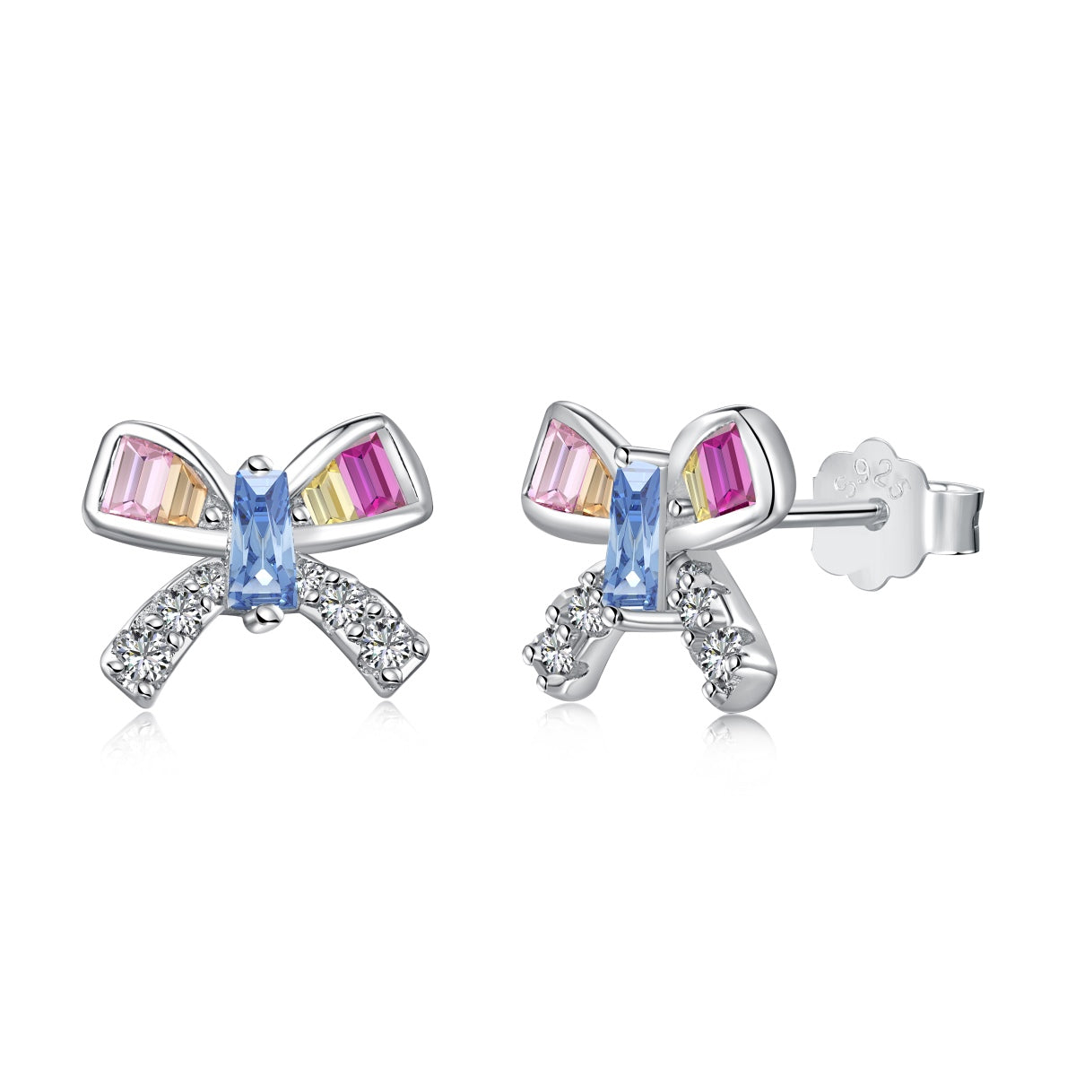 [Rosla]Ornate Butterfly Shape Daily Earrings