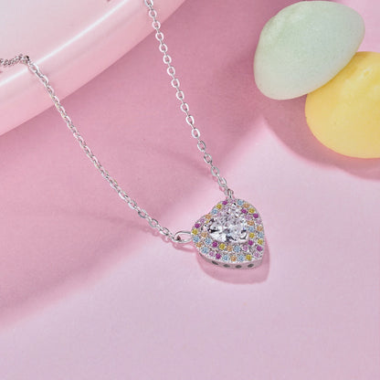 [Rosla]Exquisite Heart Shape Necklace