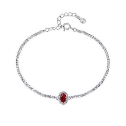 [Rosla]Exquisite Oval Shape Bracelet