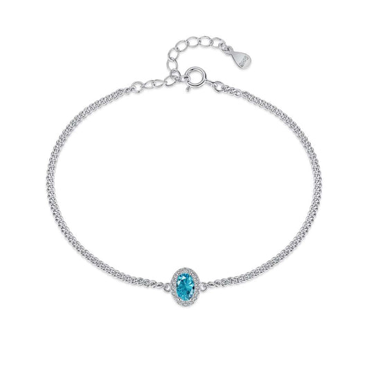 [Rosla]Exquisite Oval Shape Bracelet