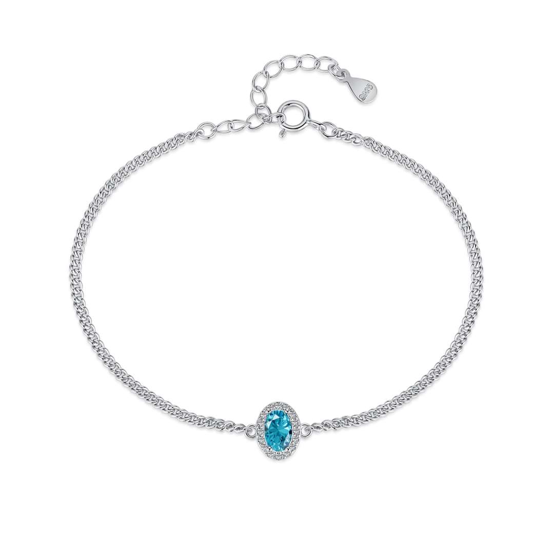 [Rosla]Exquisite Oval Shape Bracelet