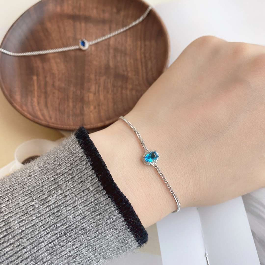 [Rosla]Exquisite Oval Shape Bracelet