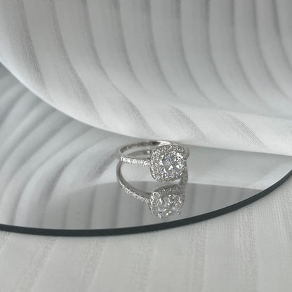 [Rosla]Dazzling Resplendent Round Cut Wedding Ring