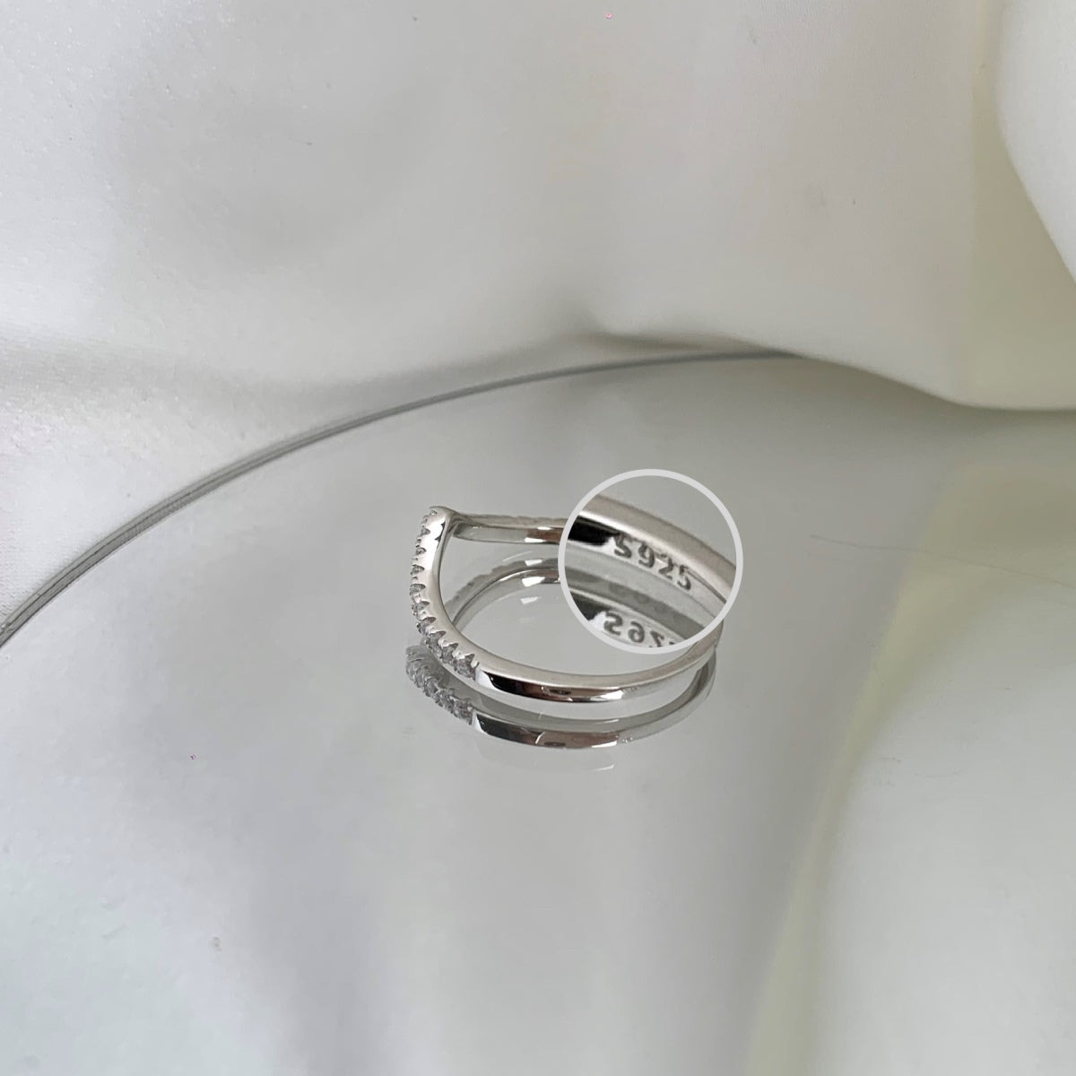 [Rosla]Elaborate Tennis Band Ring