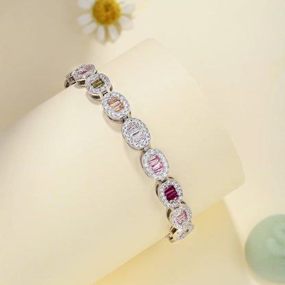 [Rosla]Exquisite Ornate Emerald Cut Daily Bracelet