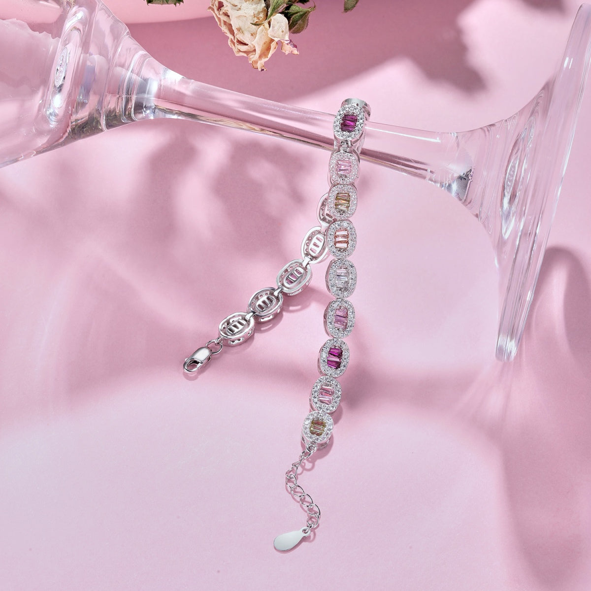 [Rosla]Exquisite Ornate Emerald Cut Daily Bracelet