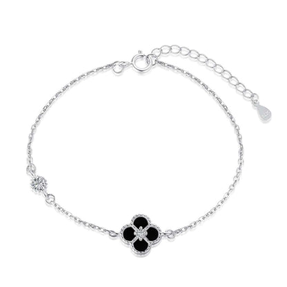 [Rosla]Delicate Four Leaf Clover Bracelet
