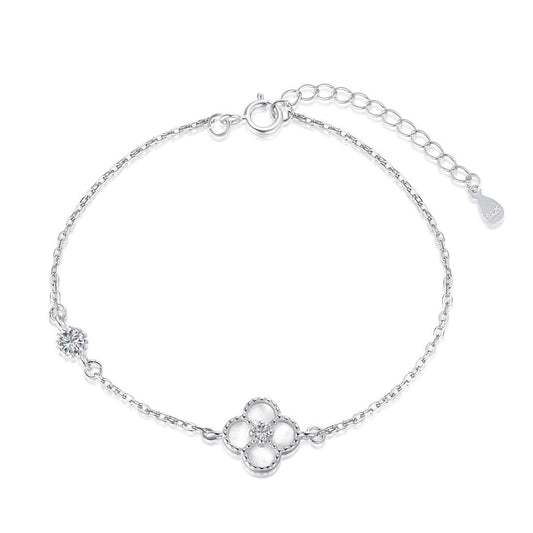 [Rosla]Delicate Four Leaf Clover Bracelet