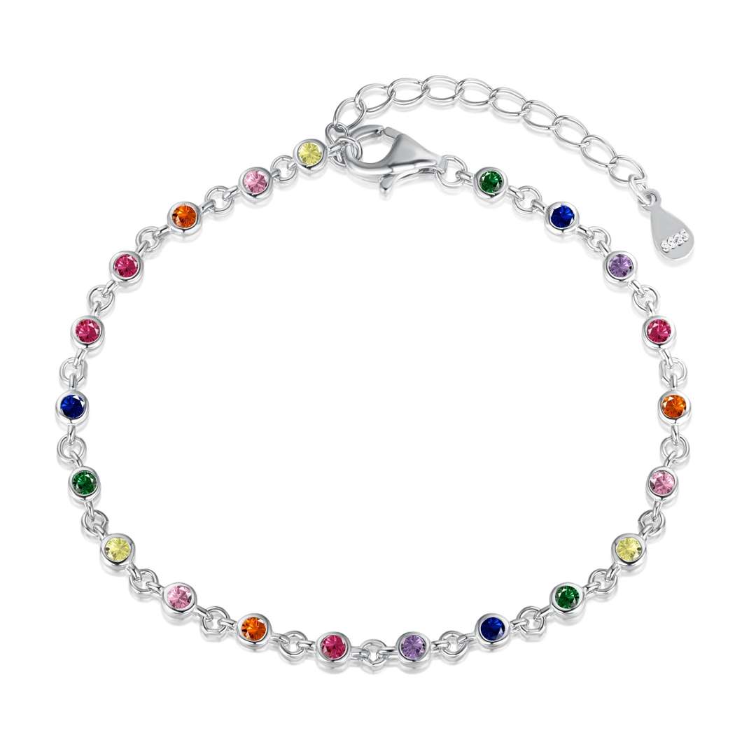 [Rosla]Colorful Bead Array Bracelet