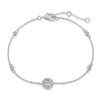 [Rosla]Dazzling Round Cut Shape Bracelet