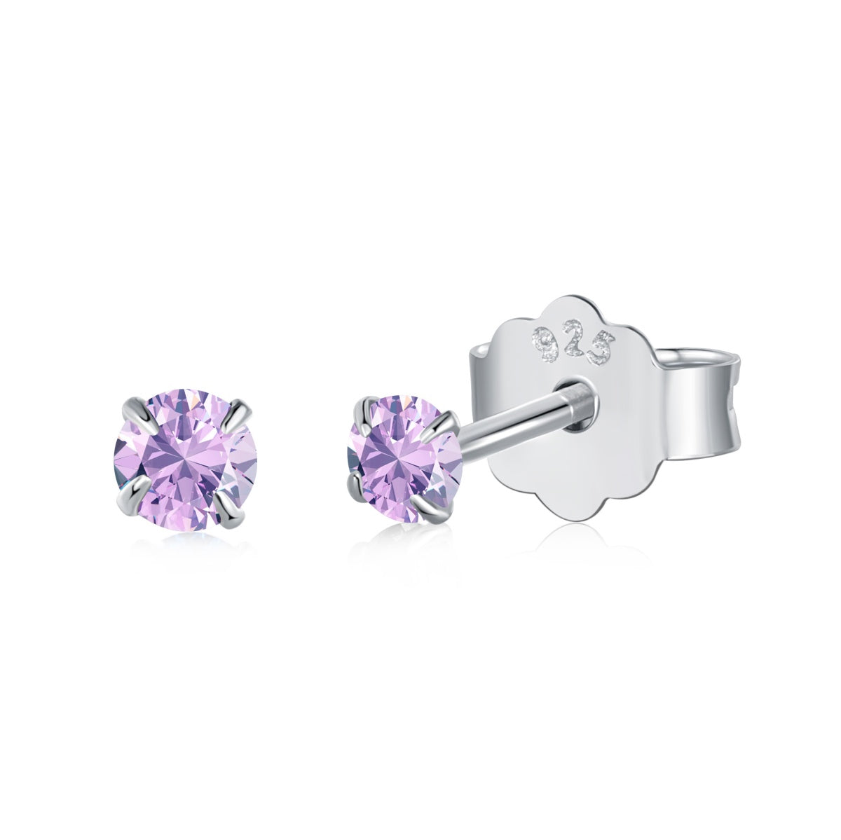 [Rosla]Delicate Solitaire Earrings