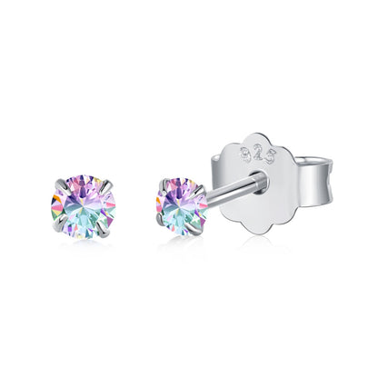 [Rosla]Delicate Solitaire Earrings