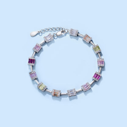 [Rosla]Dainty Charming Emerald Cut Daily Bracelet