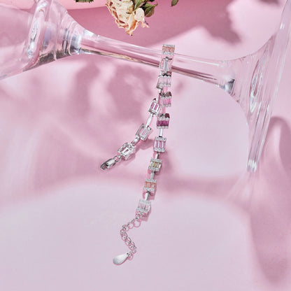 [Rosla]Dainty Charming Emerald Cut Daily Bracelet