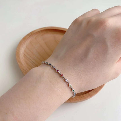 [Rosla]Colorful Bead Array Bracelet