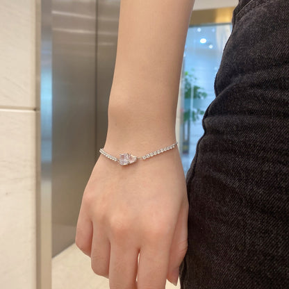 [Rosla]Dazzling Unique Multi Shape Lover Bracelet