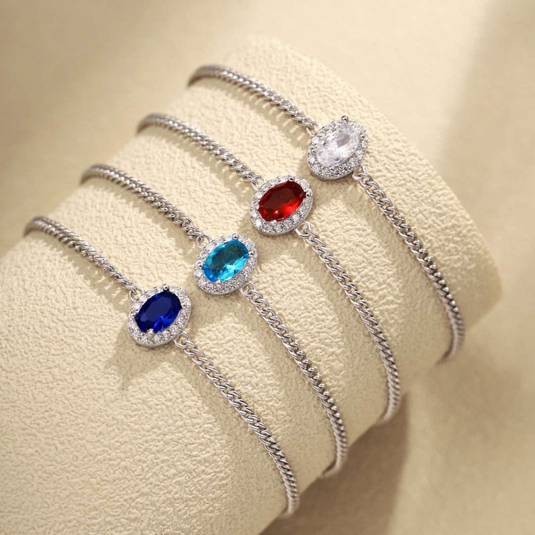 [Rosla]Exquisite Oval Shape Bracelet