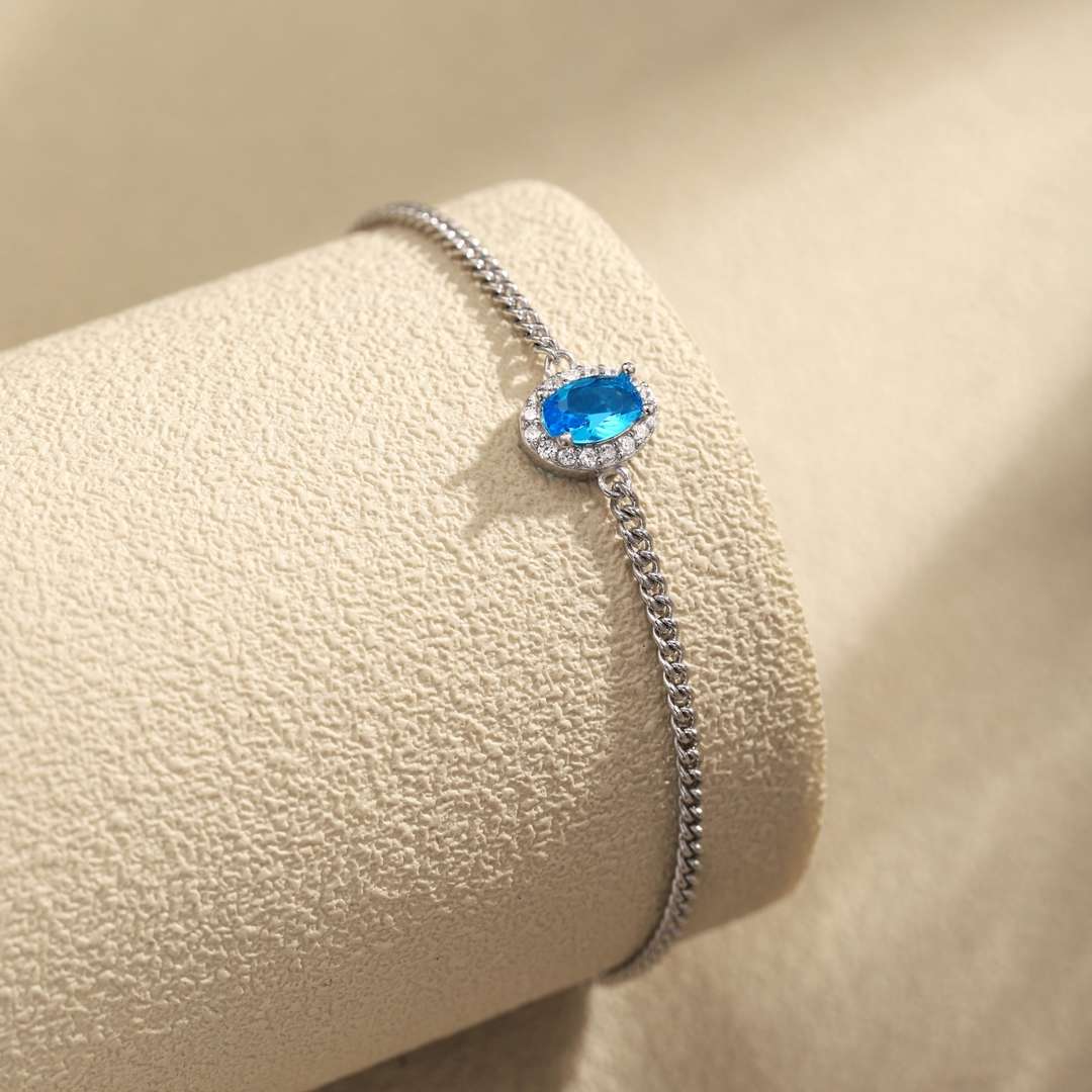 [Rosla]Exquisite Oval Shape Bracelet