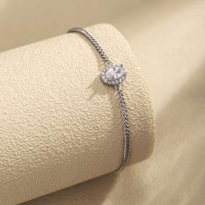 [Rosla]Exquisite Oval Shape Bracelet