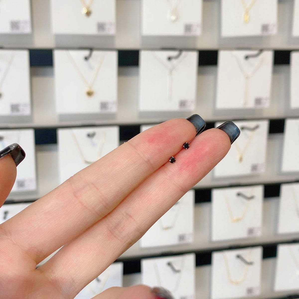 [Rosla]Delicate Solitaire Earrings