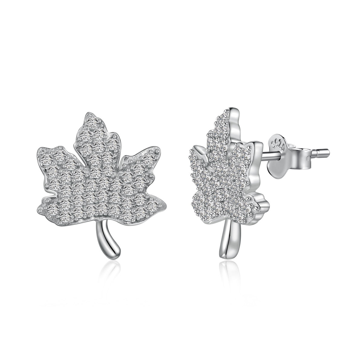 [Rosla]Exquisite Maple Leaf Design Earrings