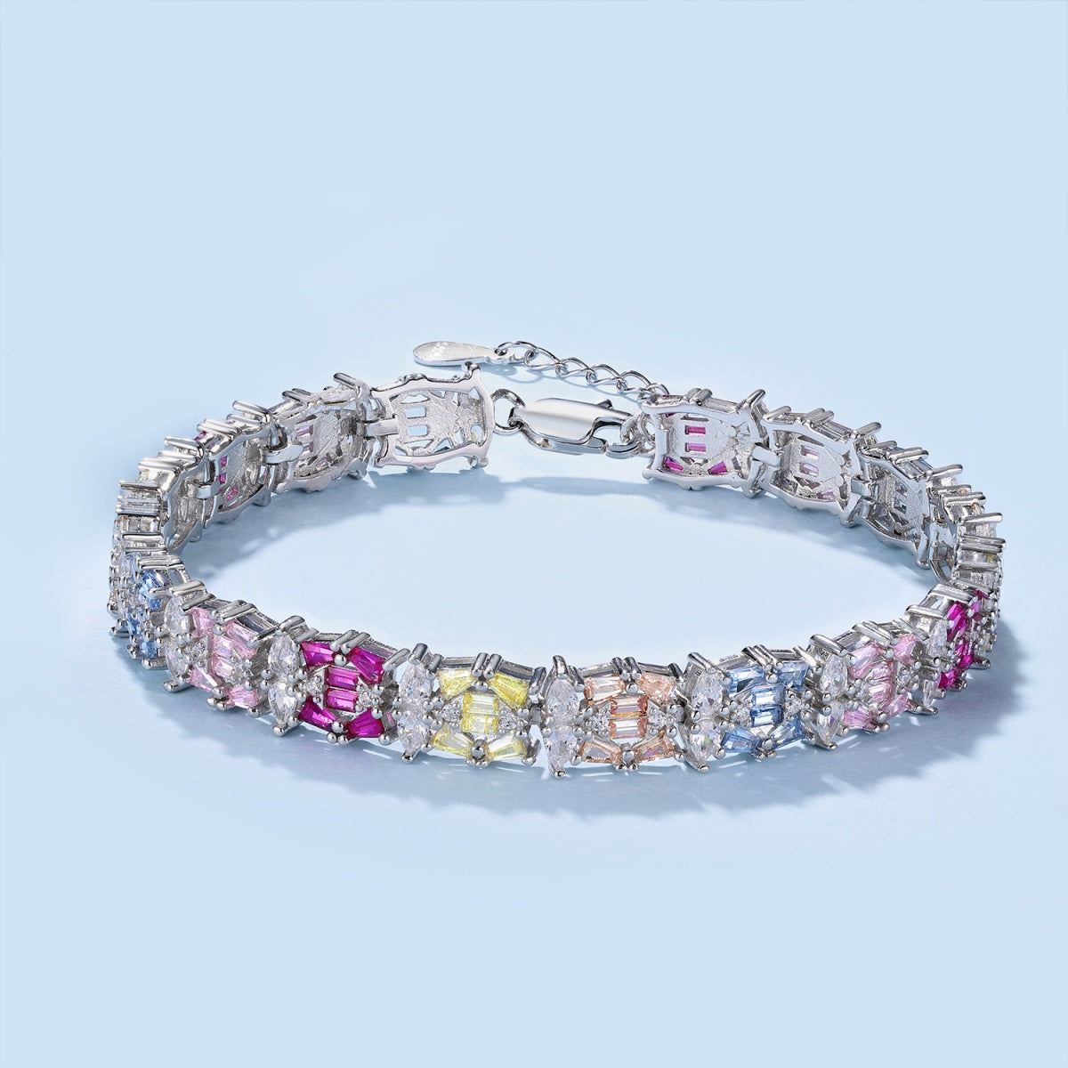 [Rosla]Delicate Colorful Multi Cut Party Bracelet