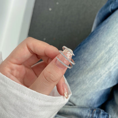 [Rosla]Unique Vibrant Entangle Daily Ring