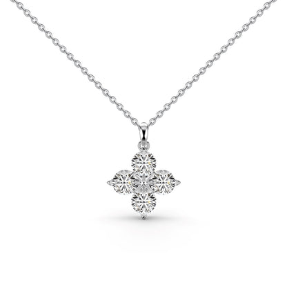 [Rosla]Four-Leaf Clover And Eight-Pointed Star Necklace
