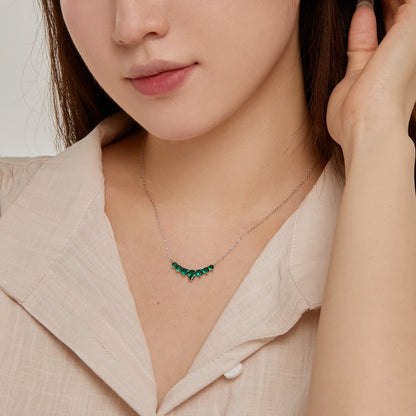 [Rosla]Dainty Colorful Heart Necklace