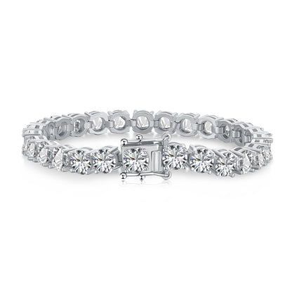 [Rosla]0.75 Carat Dazzling Round Cut Wedding Bracelet