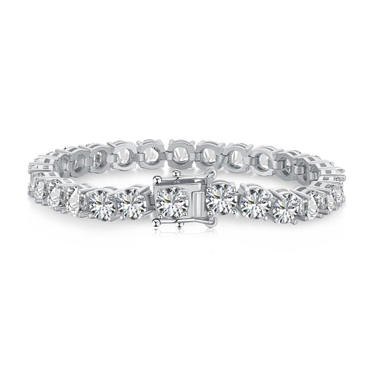 [Rosla]0.75 Carat Dazzling Round Cut Wedding Bracelet