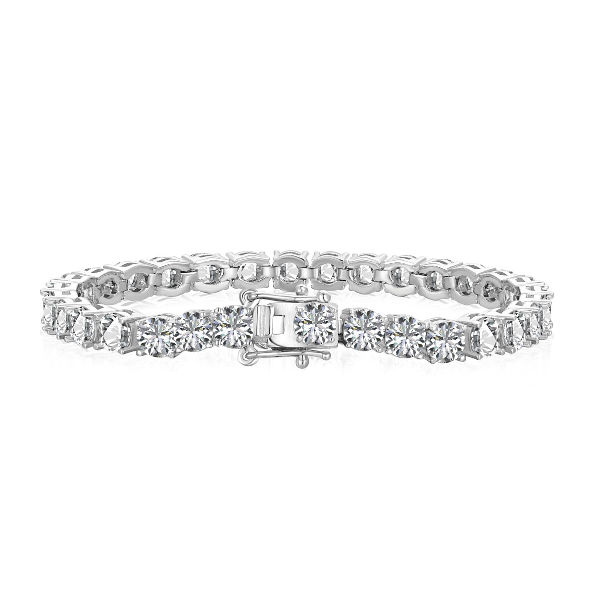 [Rosla]Ornate Sparkling Round Cut Wedding Bracelet