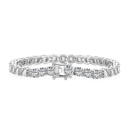 [Rosla]Ornate Sparkling Round Cut Wedding Bracelet