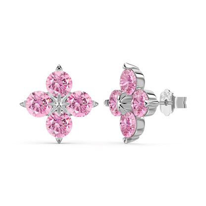 [Rosla]Four-Leaf Clover Eight-Pointed Star Earrings