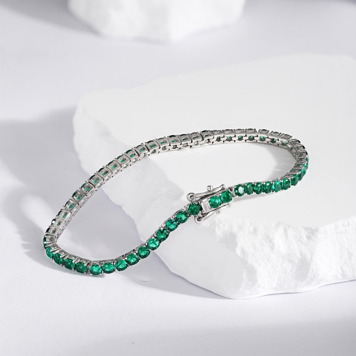 [Rosla]Radiant Colorful Round Cut Party Bracelet