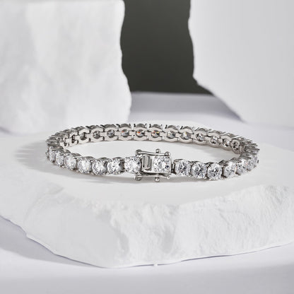 [Rosla]Ornate Sparkling Round Cut Wedding Bracelet