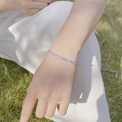 [Rosla]Radiant Colorful Round Cut Party Bracelet