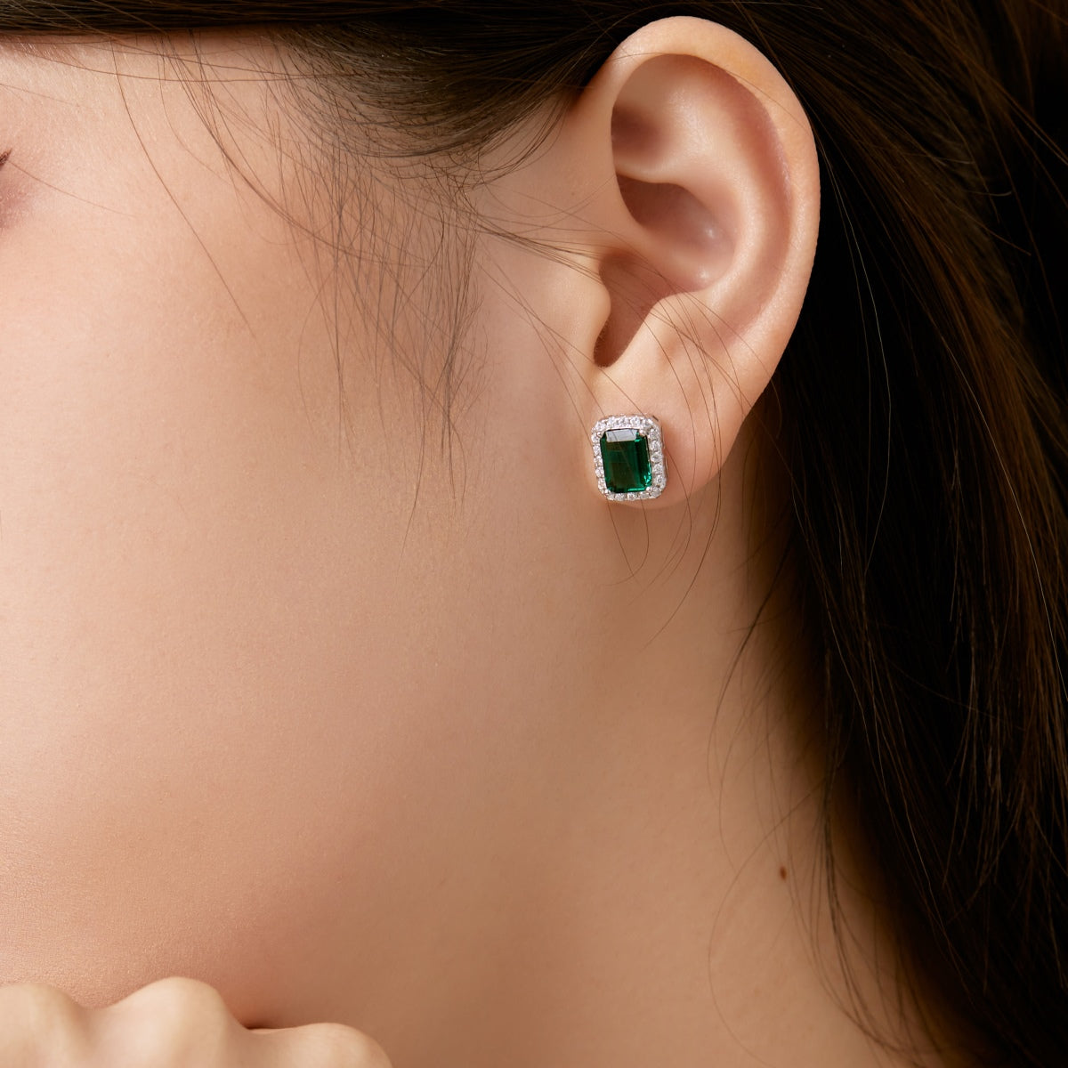 [Rosla]Luxurious Dainty Emerald Cut Banquet Earrings