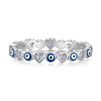 [Rosla]Radiant Colorful Round Shape Daily Ring