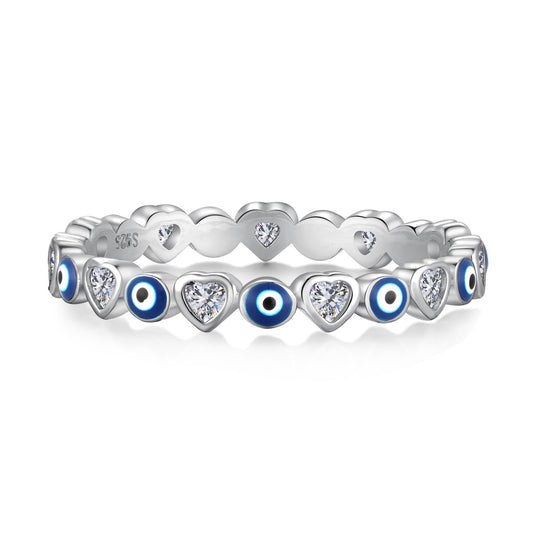 [Rosla]Radiant Colorful Round Shape Daily Ring