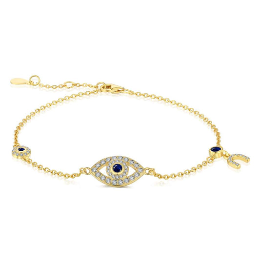 [Rosla]Dainty Eye Shape Necklace