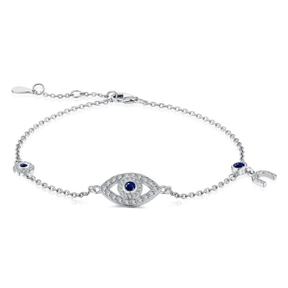 [Rosla]Dainty Eye Shape Necklace