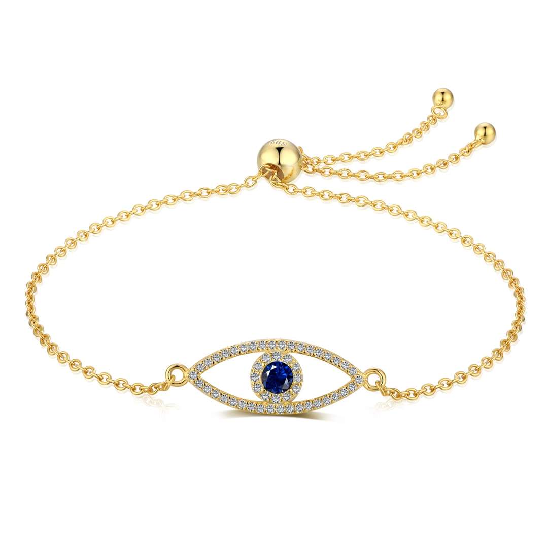 [Rosla]Devil's Eye Hollow Design Bracelet
